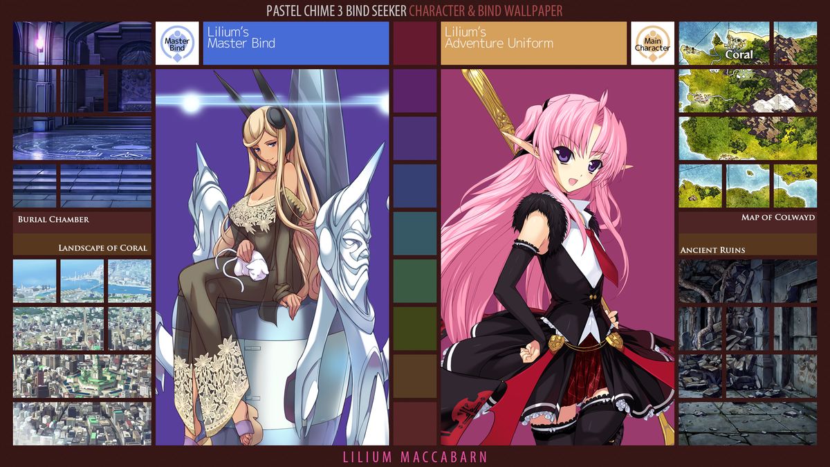 Pastel Chime 3 Guide Book + Extras page 8 full