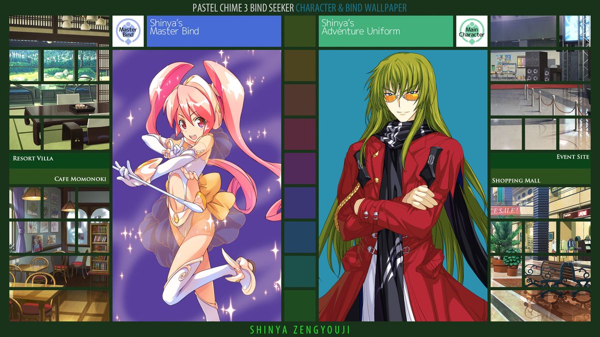 Pastel Chime 3 Guide Book + Extras page 9 full