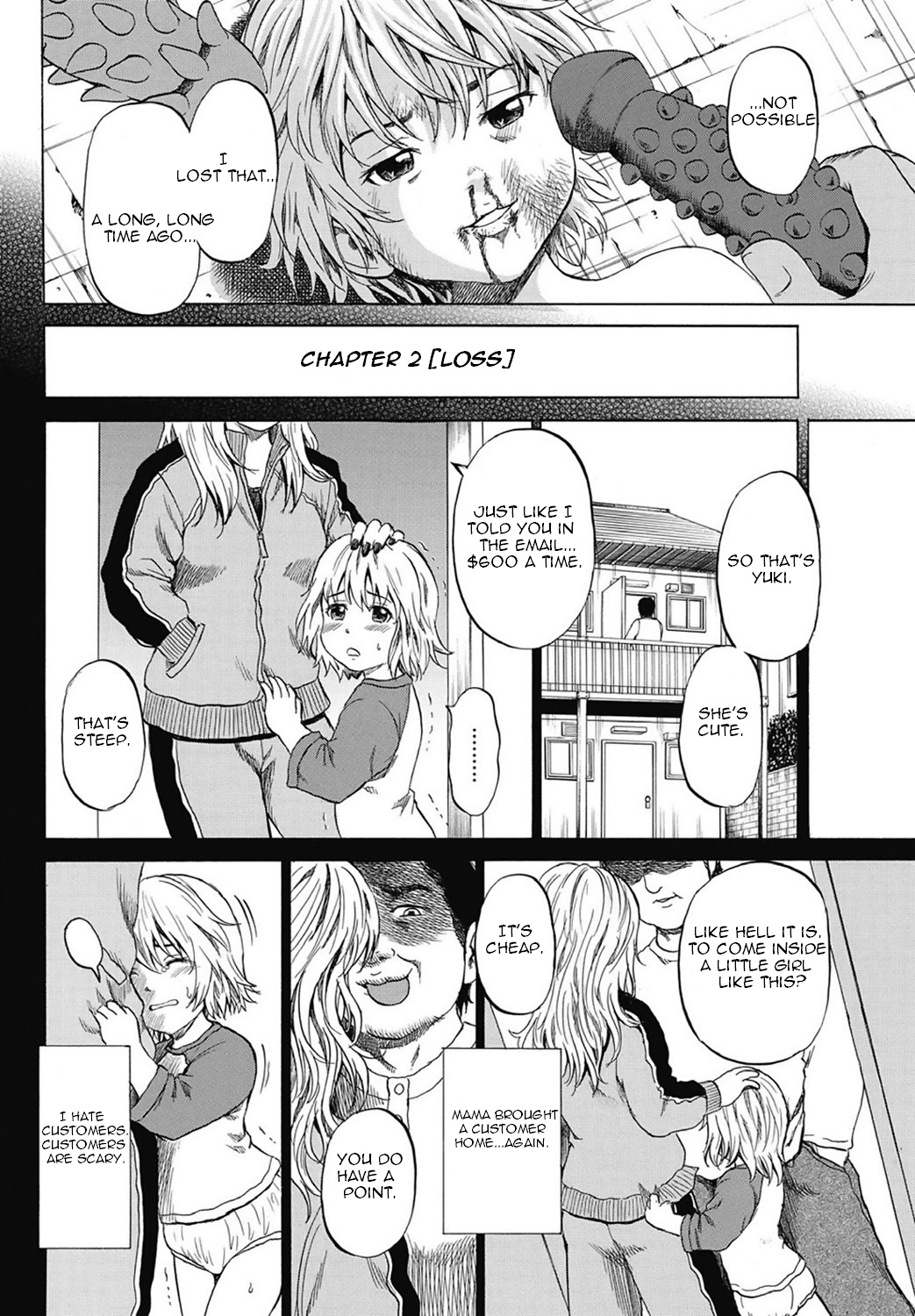 Kizudarake no Shoujo-tachi | Grievously Wounded Girls Ch. 2   =StatistcallyNP= page 6 full