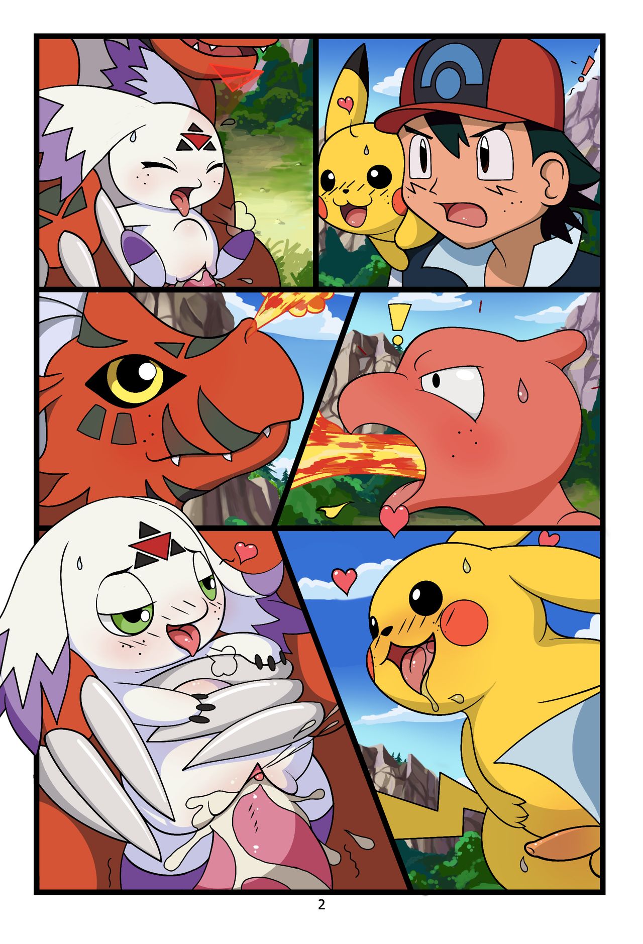 Digimon vs. Pokemon page 2 full