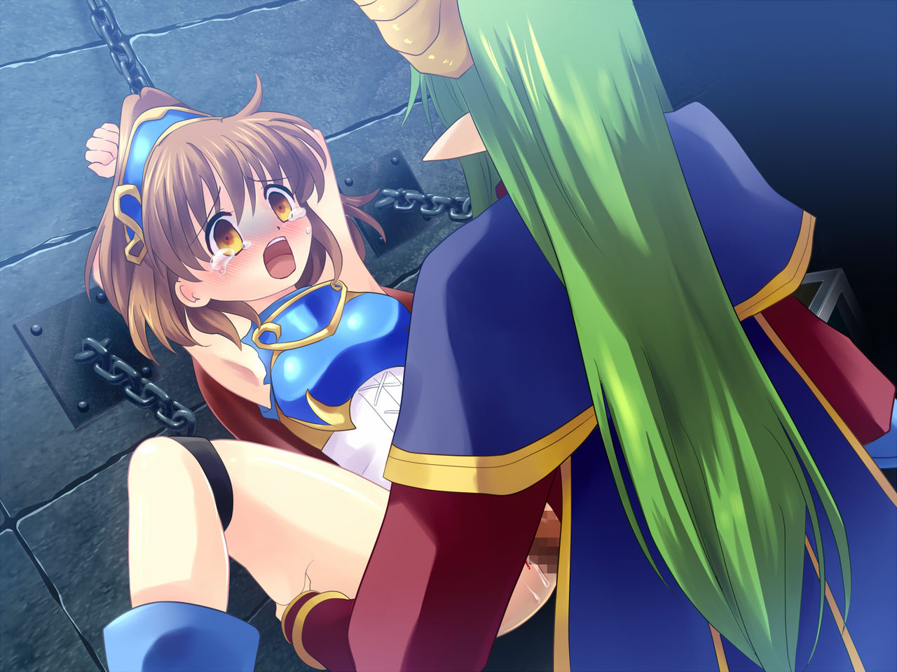 Madou Shoujo ga Hiwai na Stage de Shibararete Kyousei Zecchou! Circus Ryona ADV "Akairo Clown" page 10 full