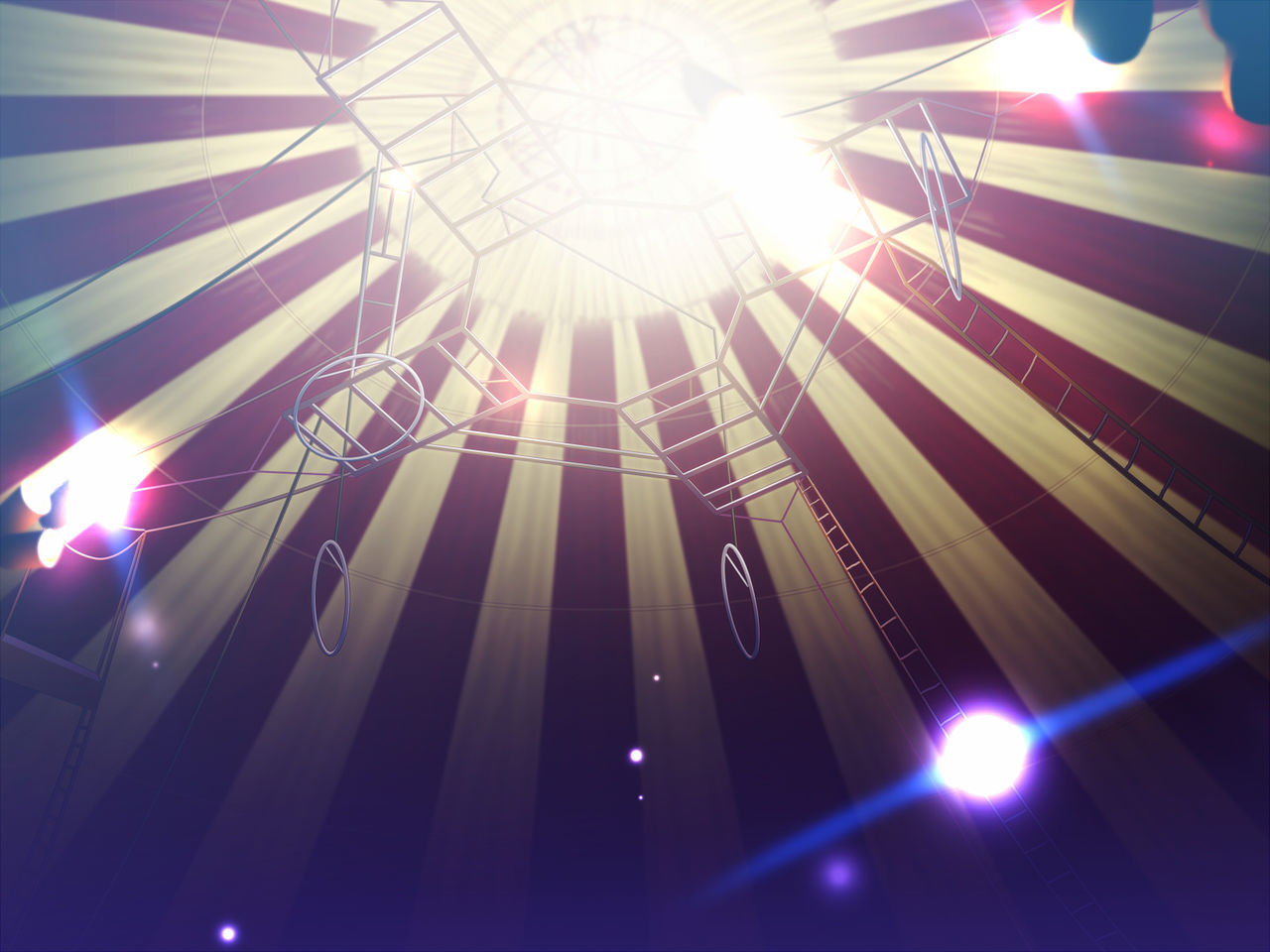 Madou Shoujo ga Hiwai na Stage de Shibararete Kyousei Zecchou! Circus Ryona ADV "Akairo Clown" page 2 full