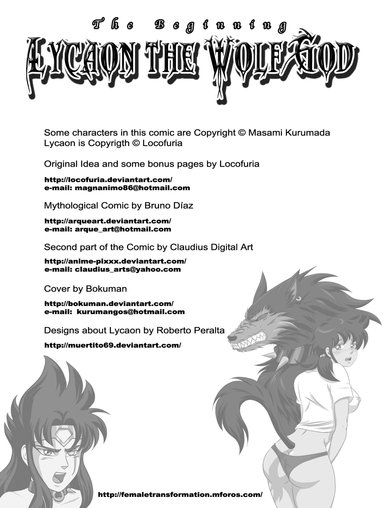 Lycaon the Wolf God page 2 full