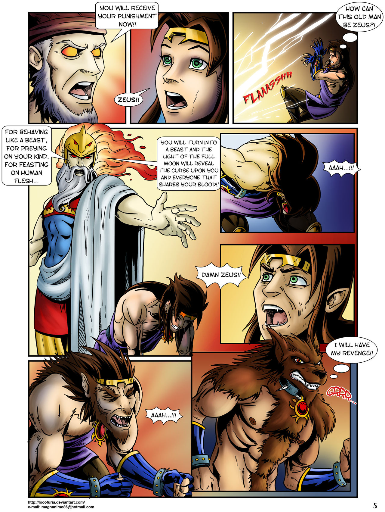Lycaon the Wolf God page 8 full