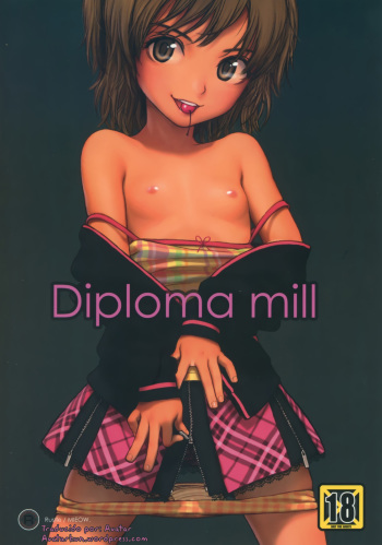 Diploma mill cover