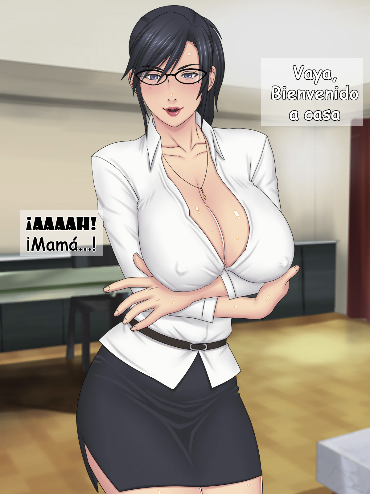Kyouiku Mama ni Oshioki wo | ¡Castigo A La Educación de Mama! page 5 full