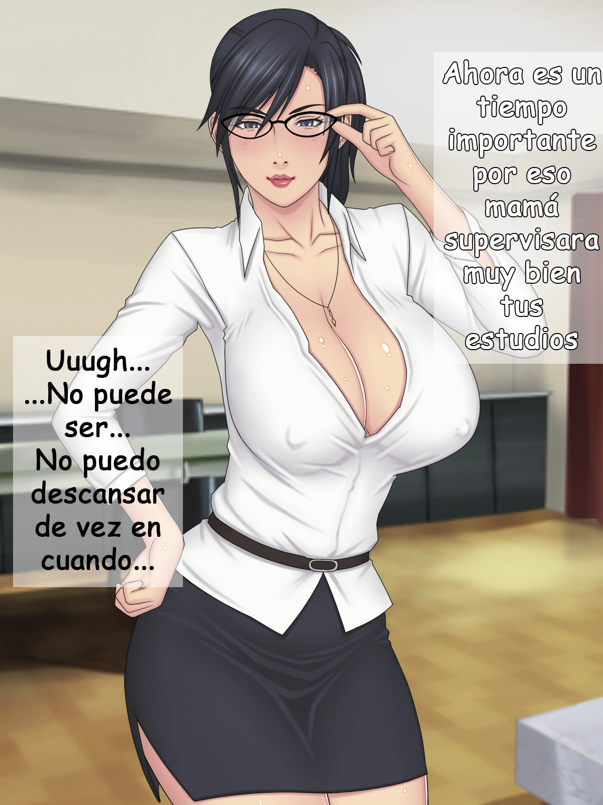 Kyouiku Mama ni Oshioki wo | ¡Castigo A La Educación de Mama! page 6 full