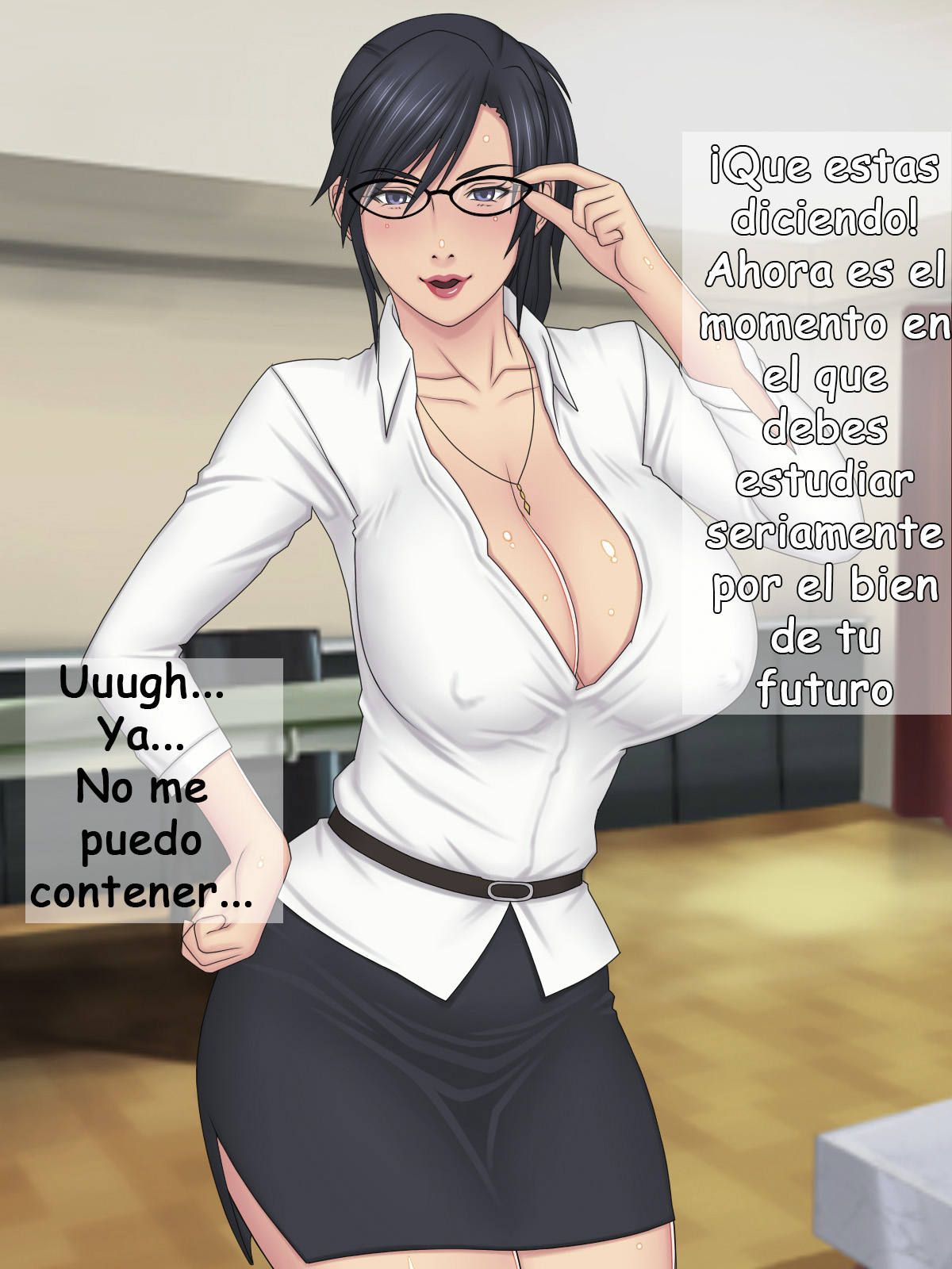 Kyouiku Mama ni Oshioki wo | ¡Castigo A La Educación de Mama! page 7 full