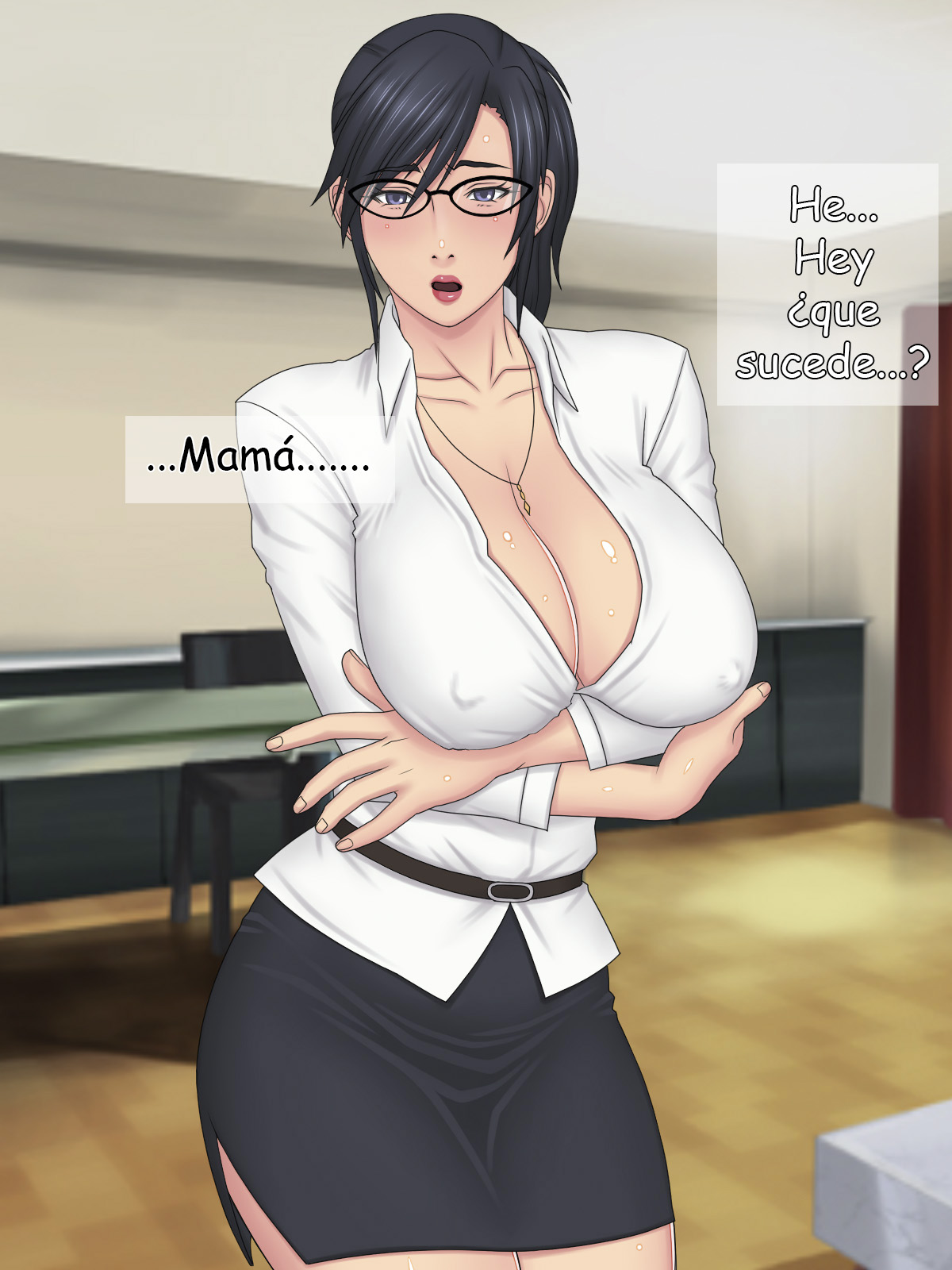 Kyouiku Mama ni Oshioki wo | ¡Castigo A La Educación de Mama! page 8 full