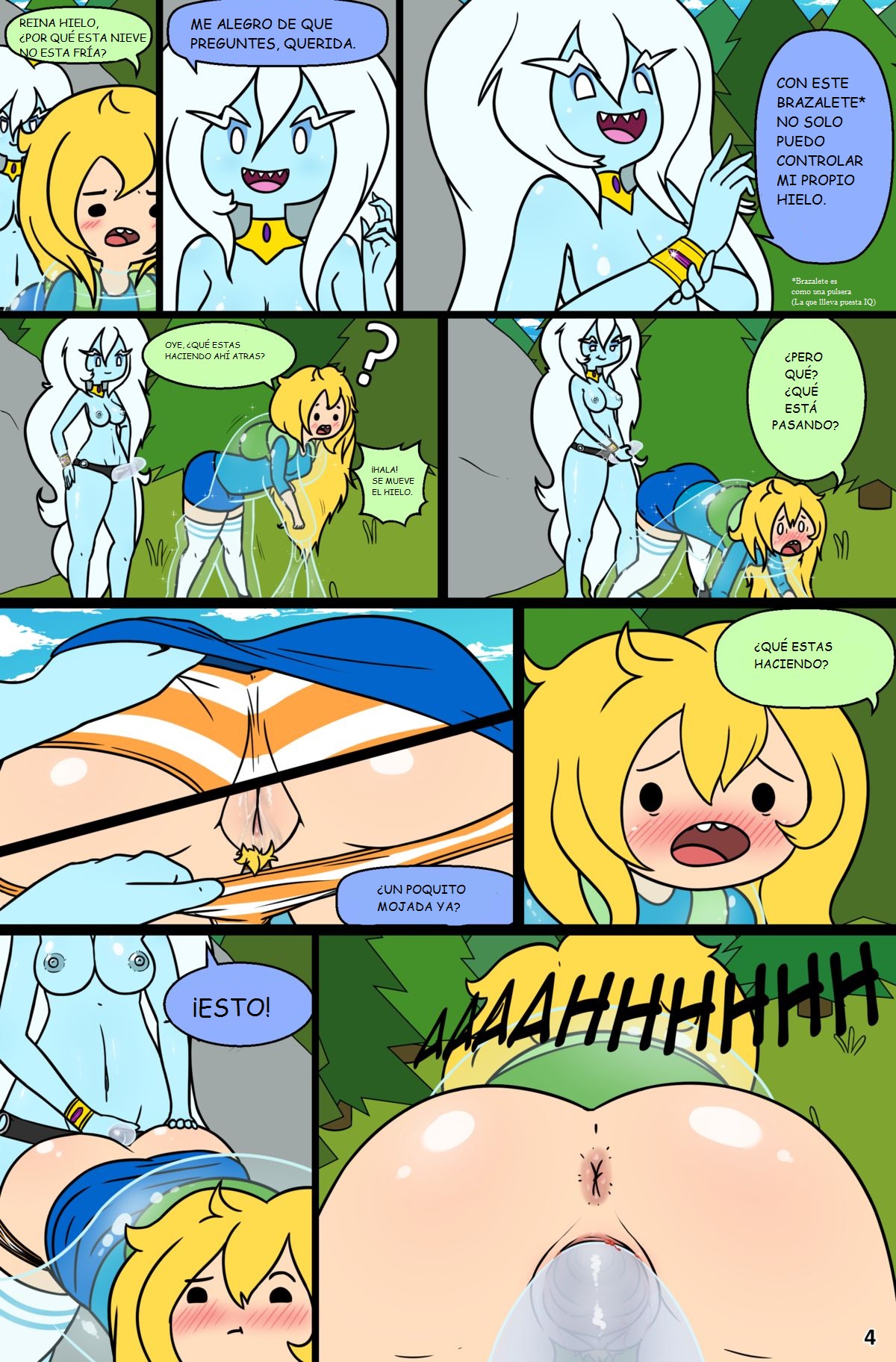 MisAdventure Time Spring Special - The Cat, the Queen, and the Forest page 6 full