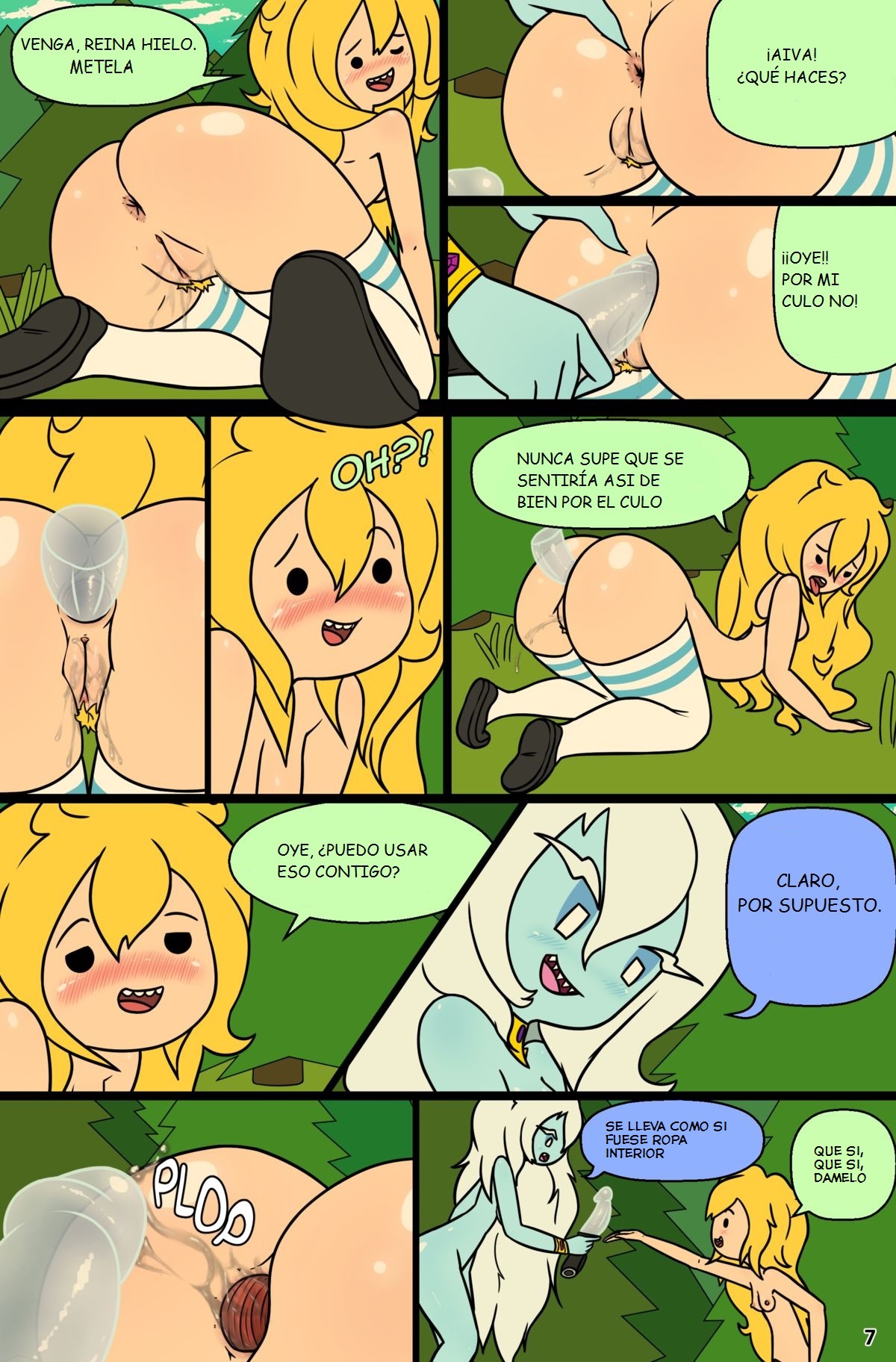 MisAdventure Time Spring Special - The Cat, the Queen, and the Forest page 9 full