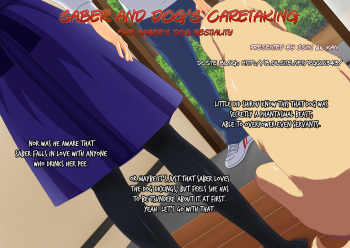 Saber to Inu no Orusuban | Saber and Dog's Caretaking cover