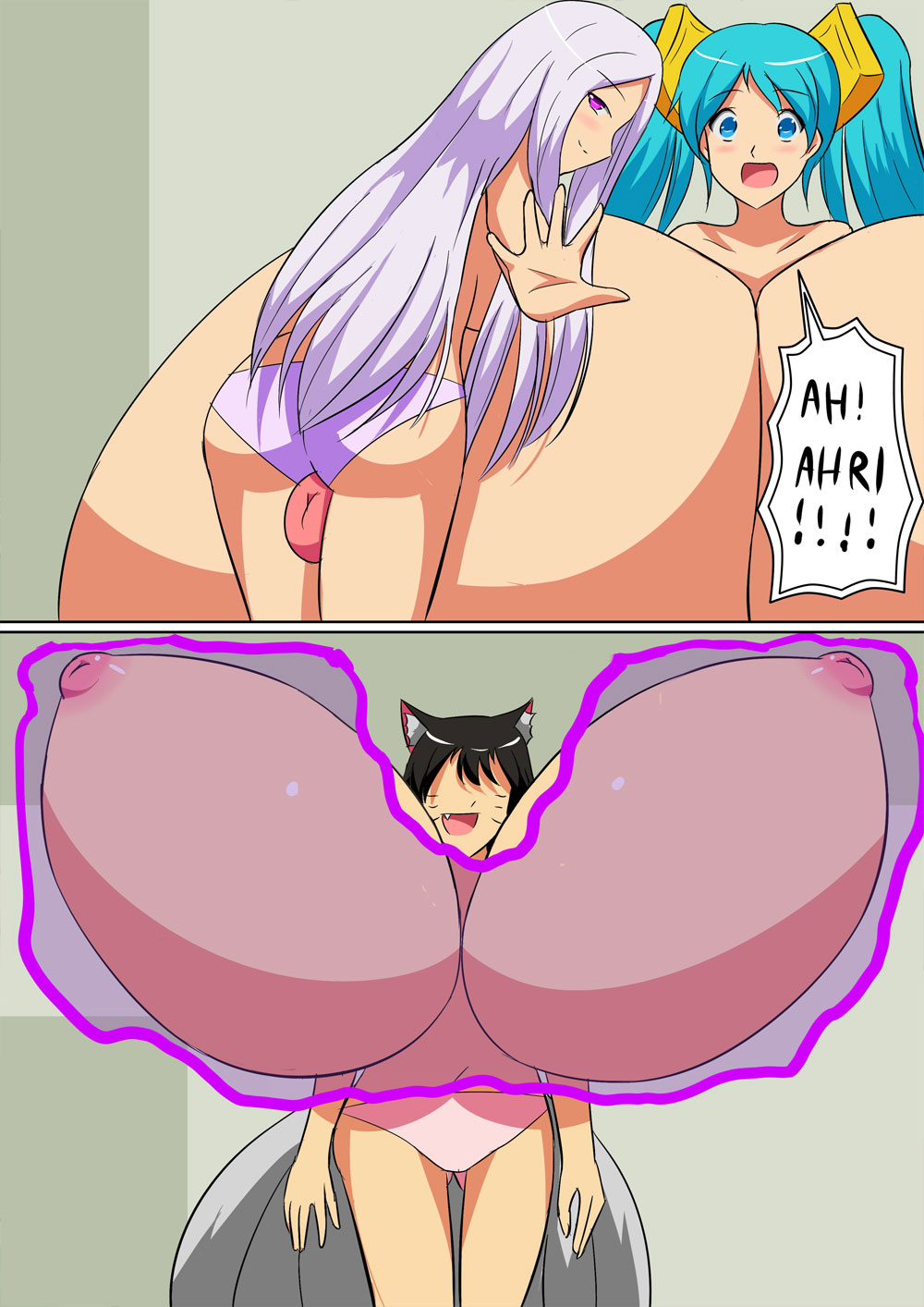 Ahri x Sona x Syndra: Growing Funny page 7 full