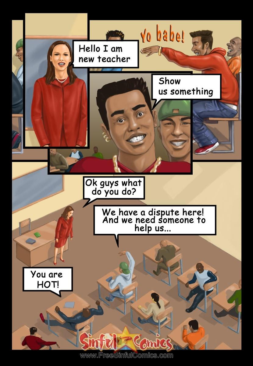 sinful comics - hilary swank comic page 2 full