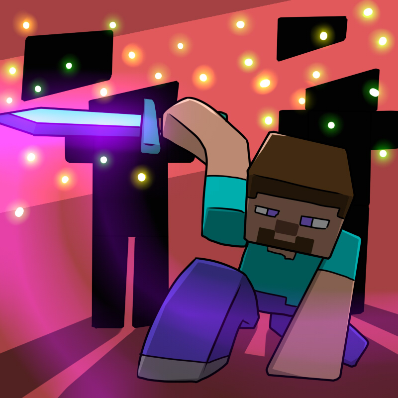 Minecraft <Koukou Daibouken> 3 page 6 full