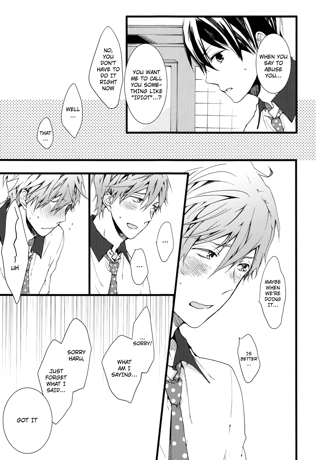 Okuchi ga Warui yo Haruka-kun! | You Have a Bad Mouth, Haruka-kun! page 6 full