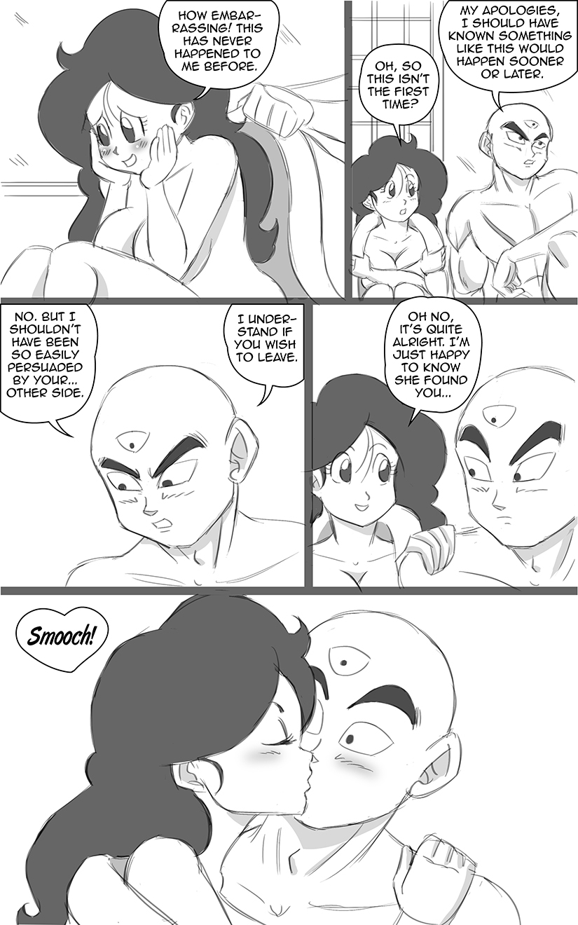 Launch and Tenshinhan Comic page 5 full