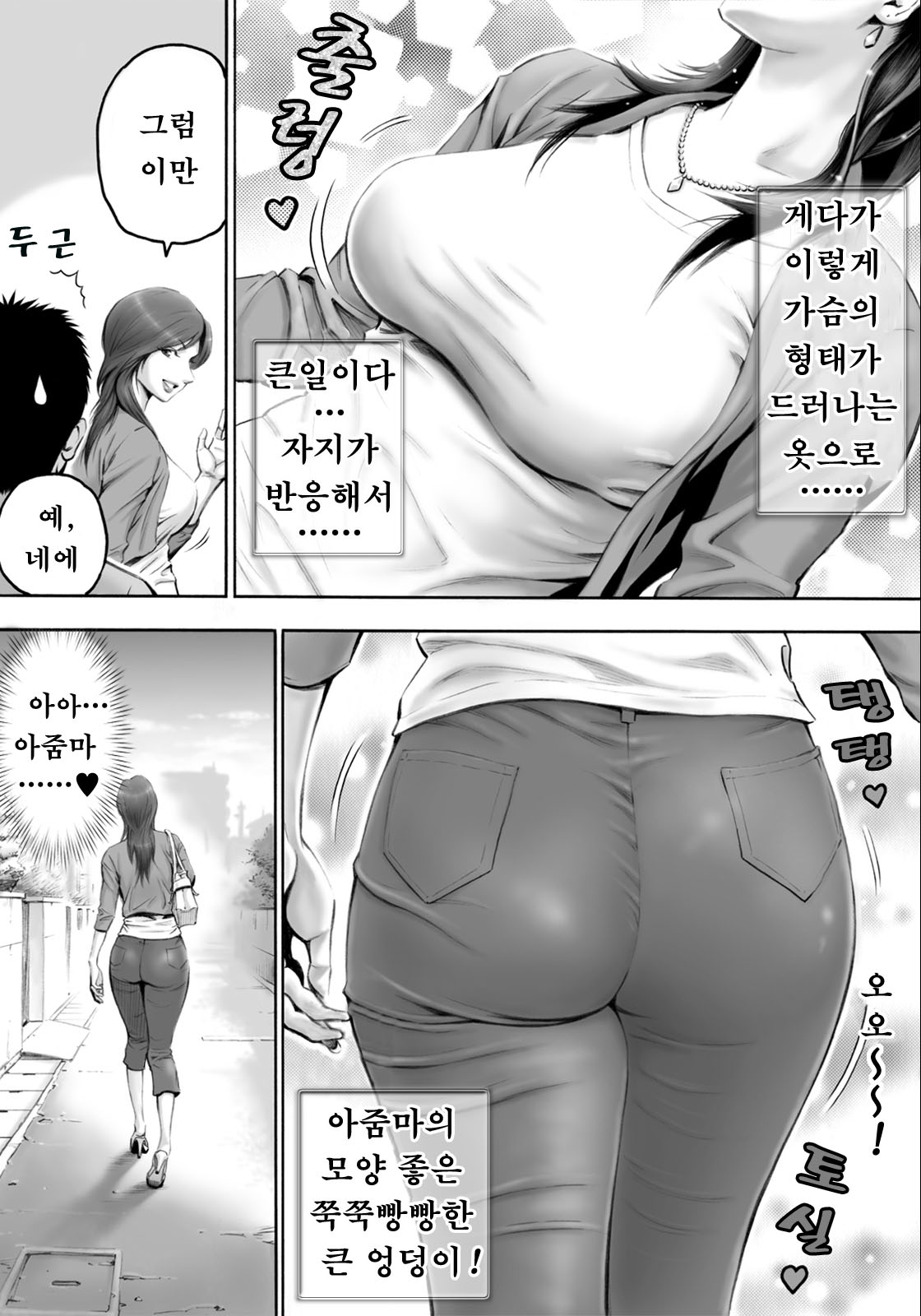 Akogare no Kinjo no Obasan ni Nengan no Tanetsuke | 동경하는 이웃집 아줌마와 염원하던 교배하기 page 3 full