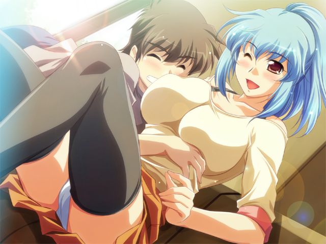 Toshishita Showtime Shinseki no Kyonyuu Oneechan ni Ecchi na Itazura page 2 full