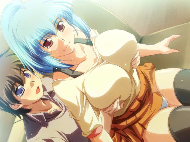 Toshishita Showtime Shinseki no Kyonyuu Oneechan ni Ecchi na Itazura page 3 full