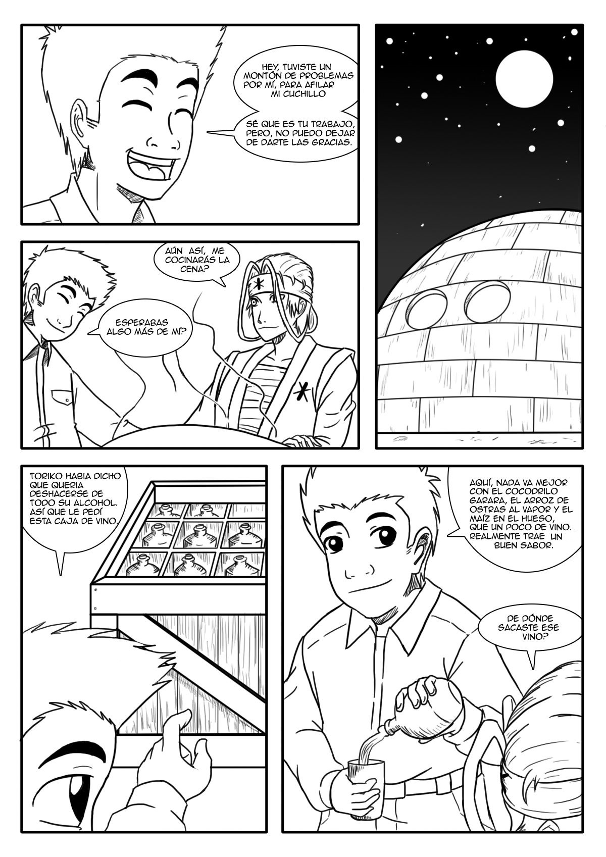 Una Noche Con Melk II page 1 full