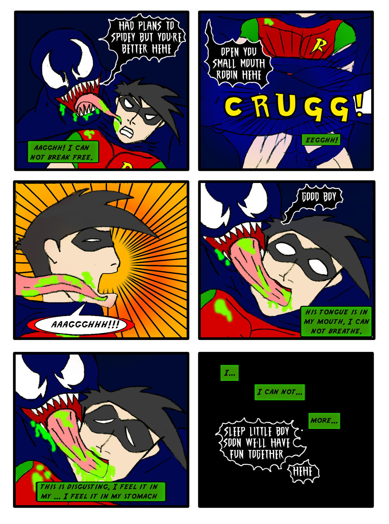 Venom Vs Robin English page 5 full