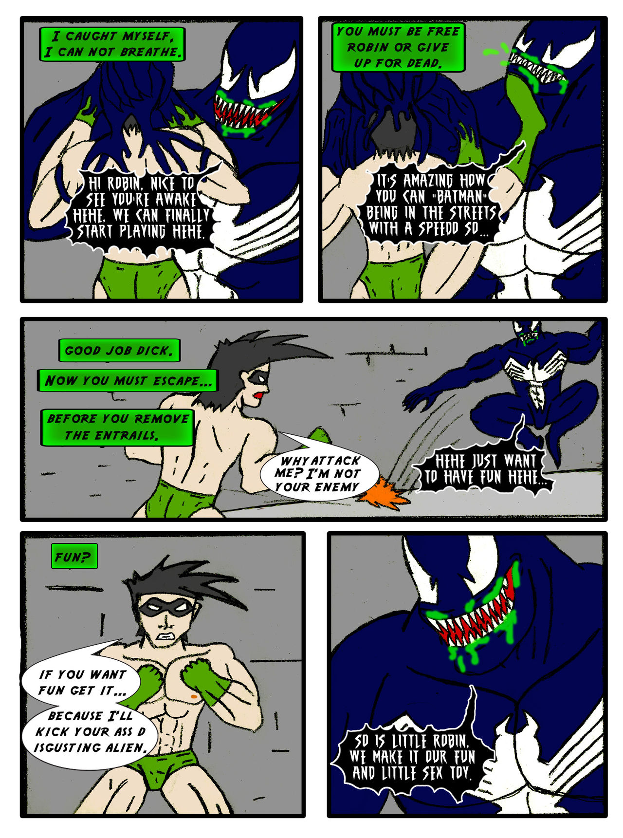 Venom Vs Robin English page 7 full