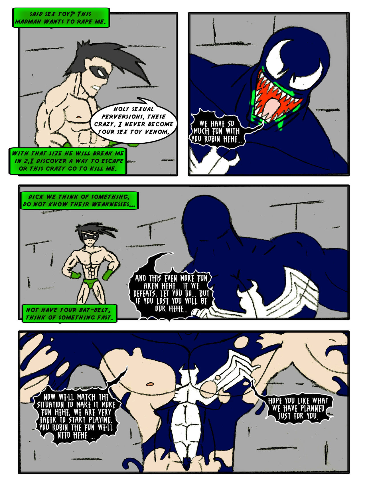 Venom Vs Robin English page 8 full