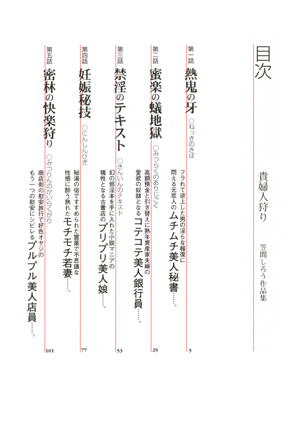 Kasama Shirou Sakuhin Dai Ichi Shou Kifujin Gari page 10 full