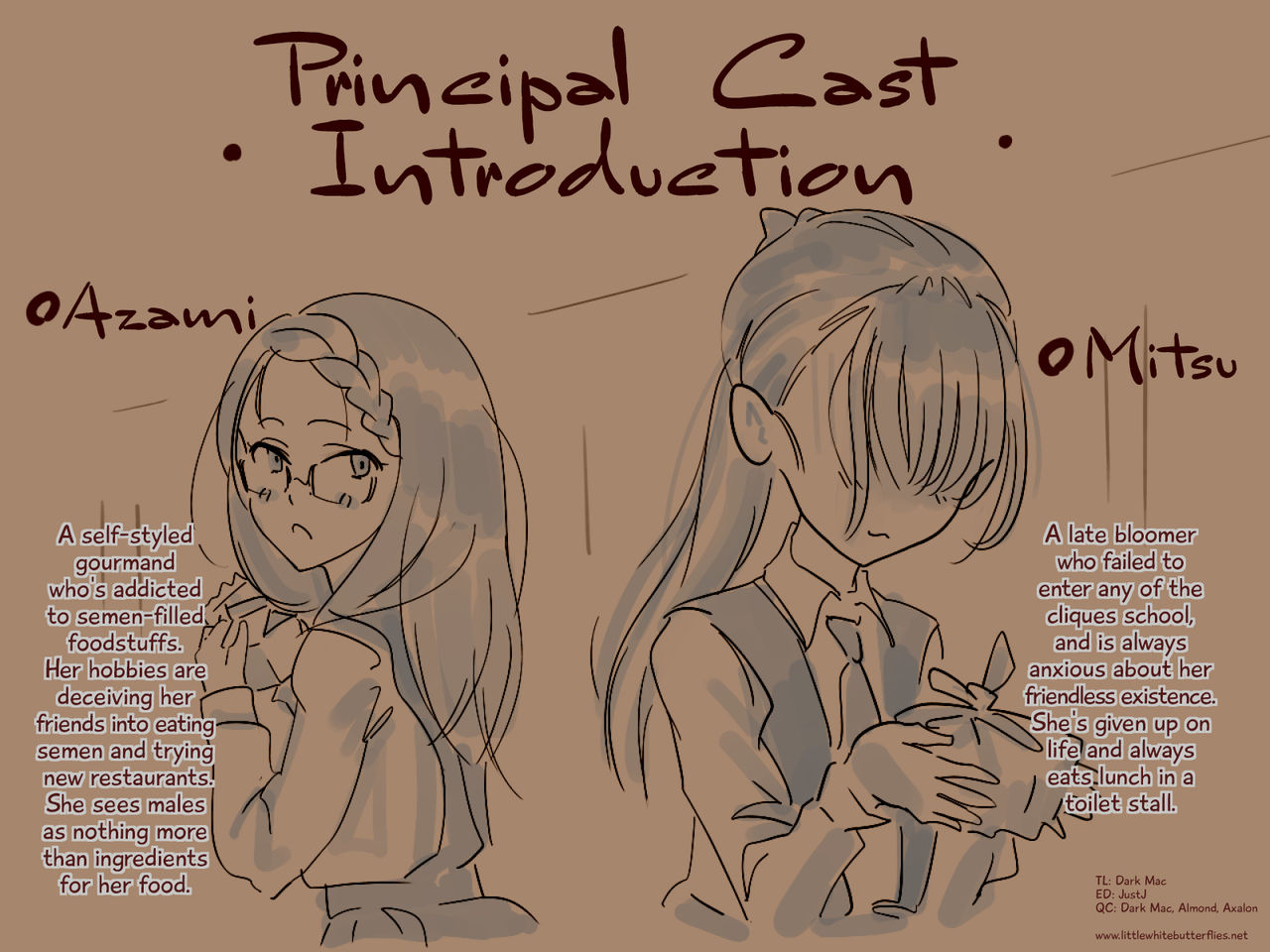Gakkou de ShokuSe. | Eating Semen at School.  =LWB= page 1 full