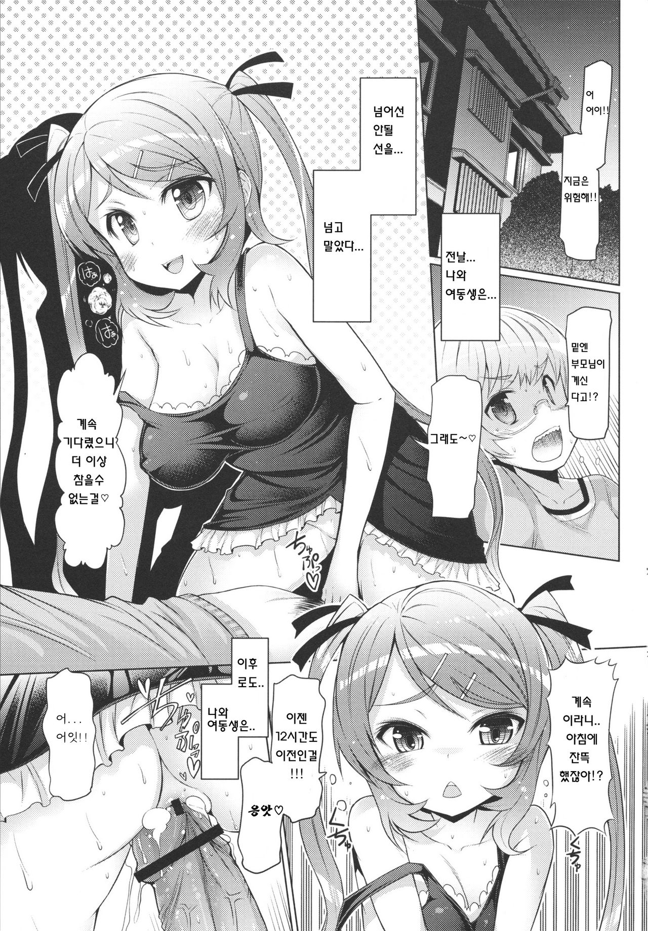Imouto ja naimon!! Chuuhen | Sister did not! Ch. 1 page 1 full