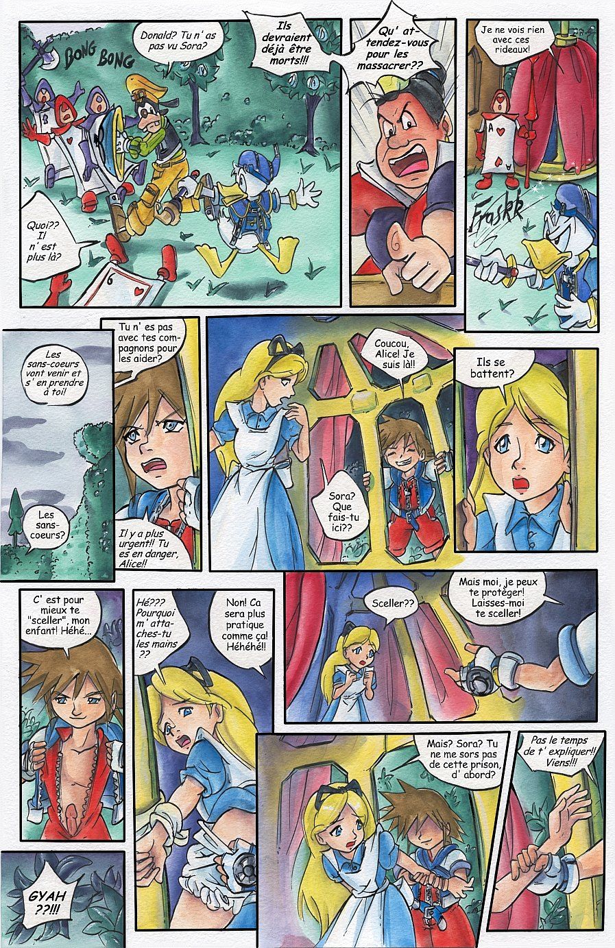 Assorted comic pages page 6 full