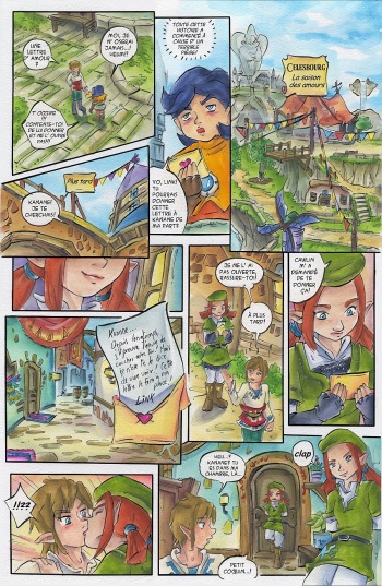 Assorted comic pages cover