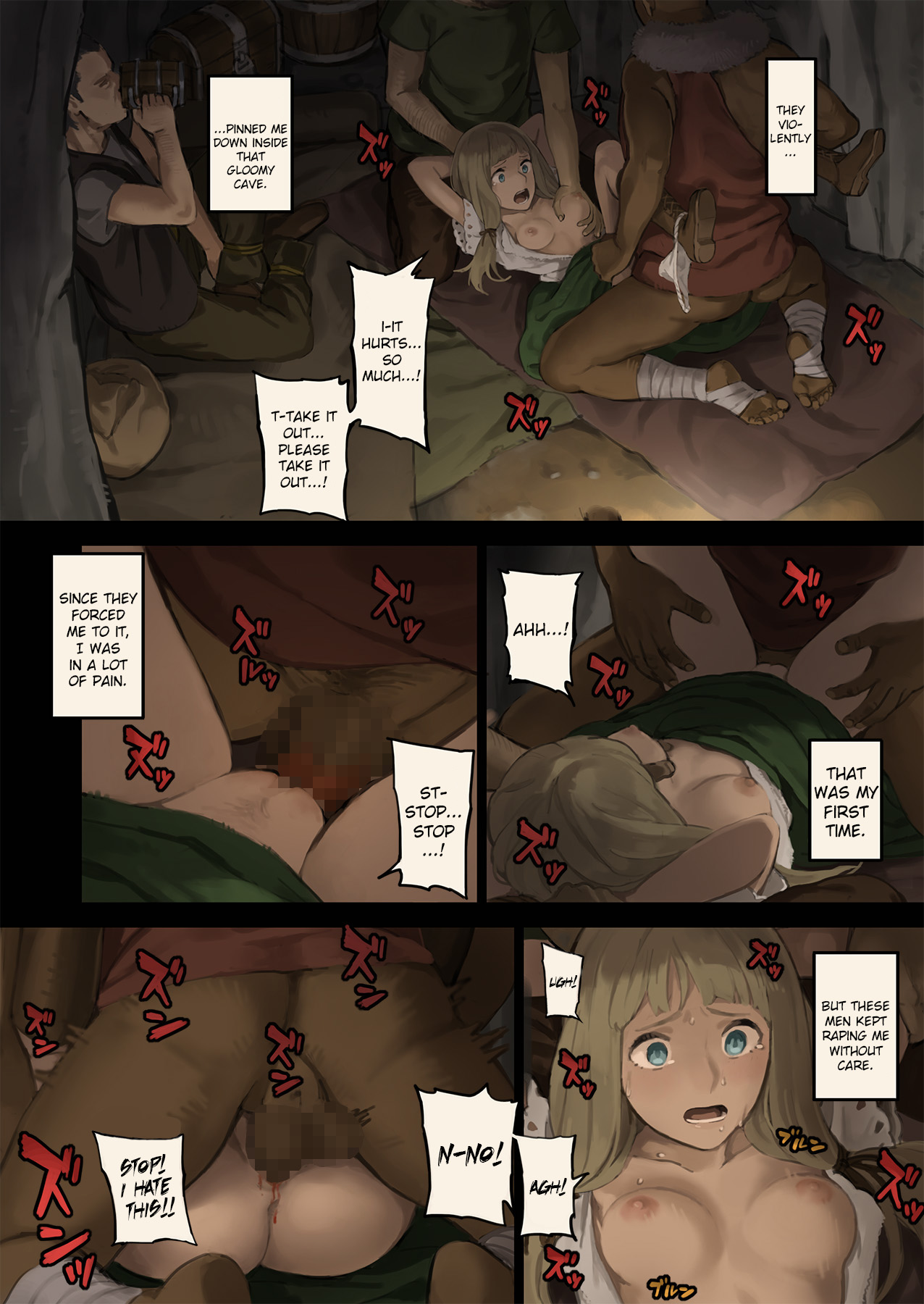 Mori de Deatta Touzoku ni Tsukamatte Shimatta Watashi wa... | I Ran into Bandits in the Forest and Was Captured... page 8 full