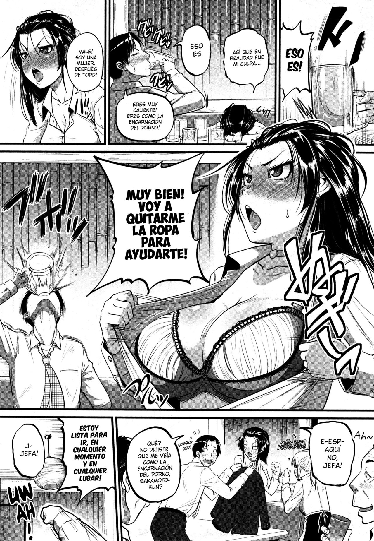 Katase Kachou wa Mazo doRei | Jefa Katase, La esclava masoquista page 3 full