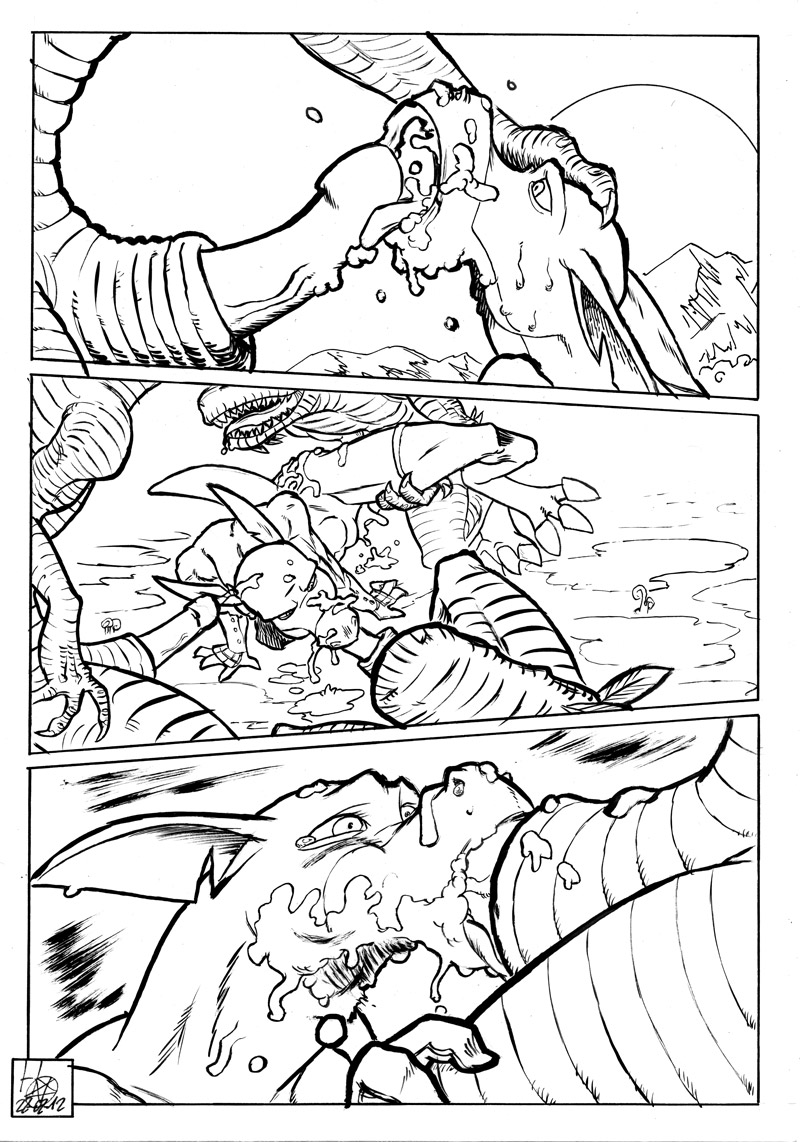 COMIC TITAN AE page 9 full