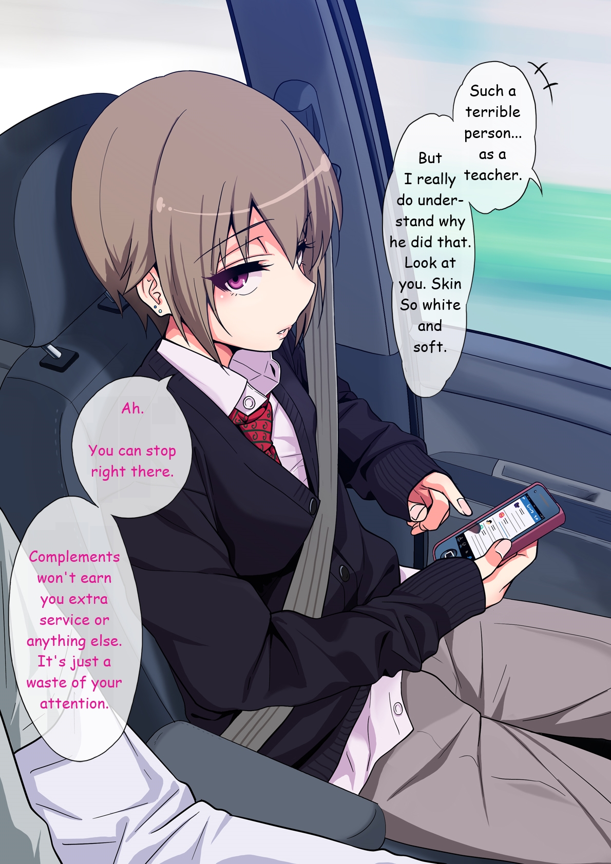 Kimeseku ni Maketa Shounen page 8 full