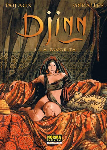 Djinn - Volume #1: The Favorite | La Favorita cover