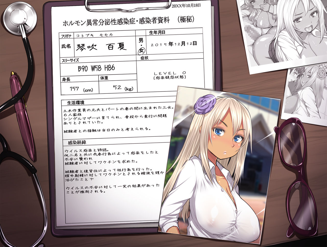 Moshimo Class no Kyonyuu Joshitachi ga Sex Izonbyou ni Kansen Shitara page 8 full