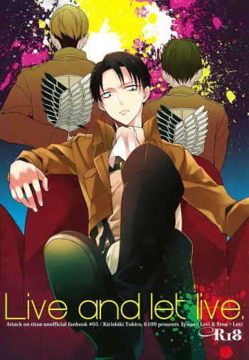 Live and let live. cover