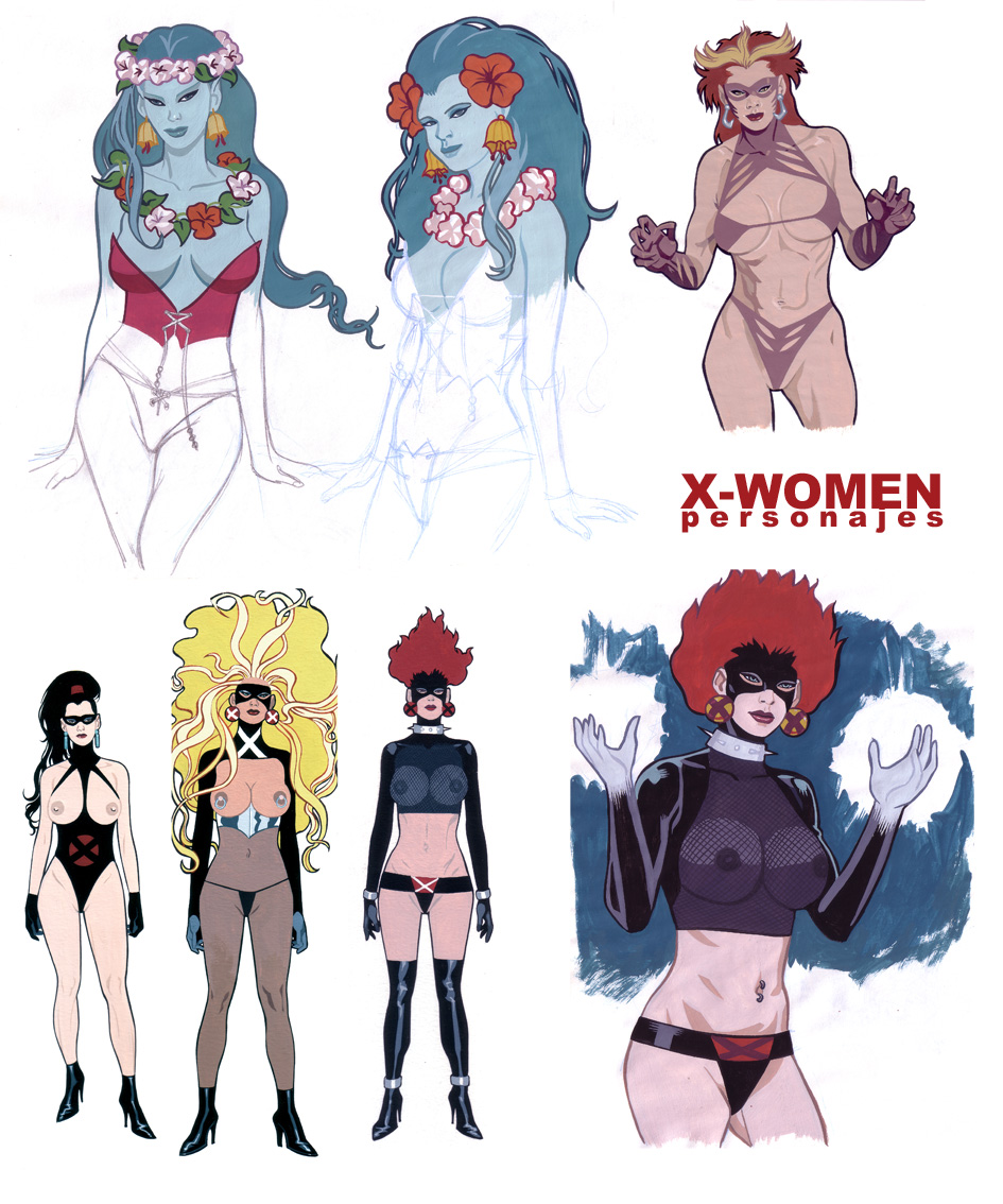 X-Women v2 page 1 full