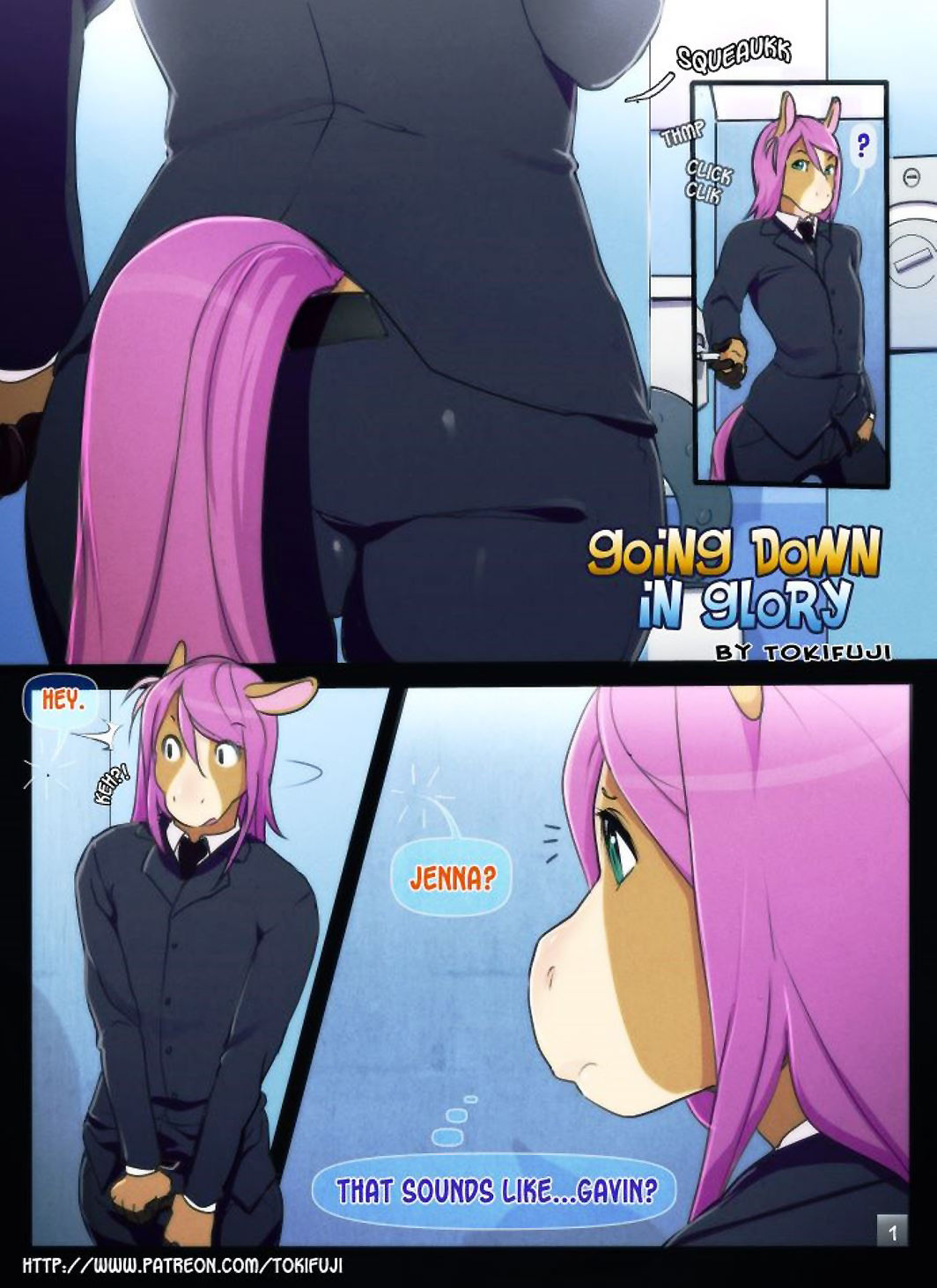 Going Down in Glory Ch. 1 page 1 full