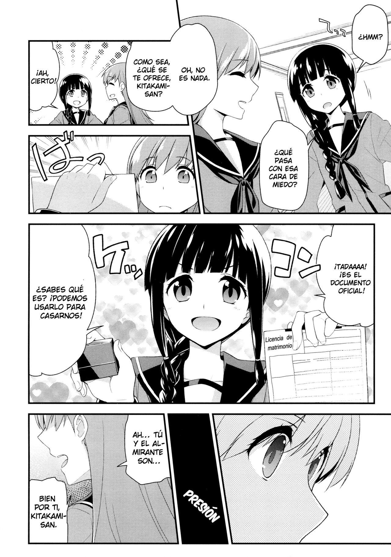 Kitakami-san ga Ii tte Iu nara... | Mientras digas que está bien, Kitakami-san... page 5 full