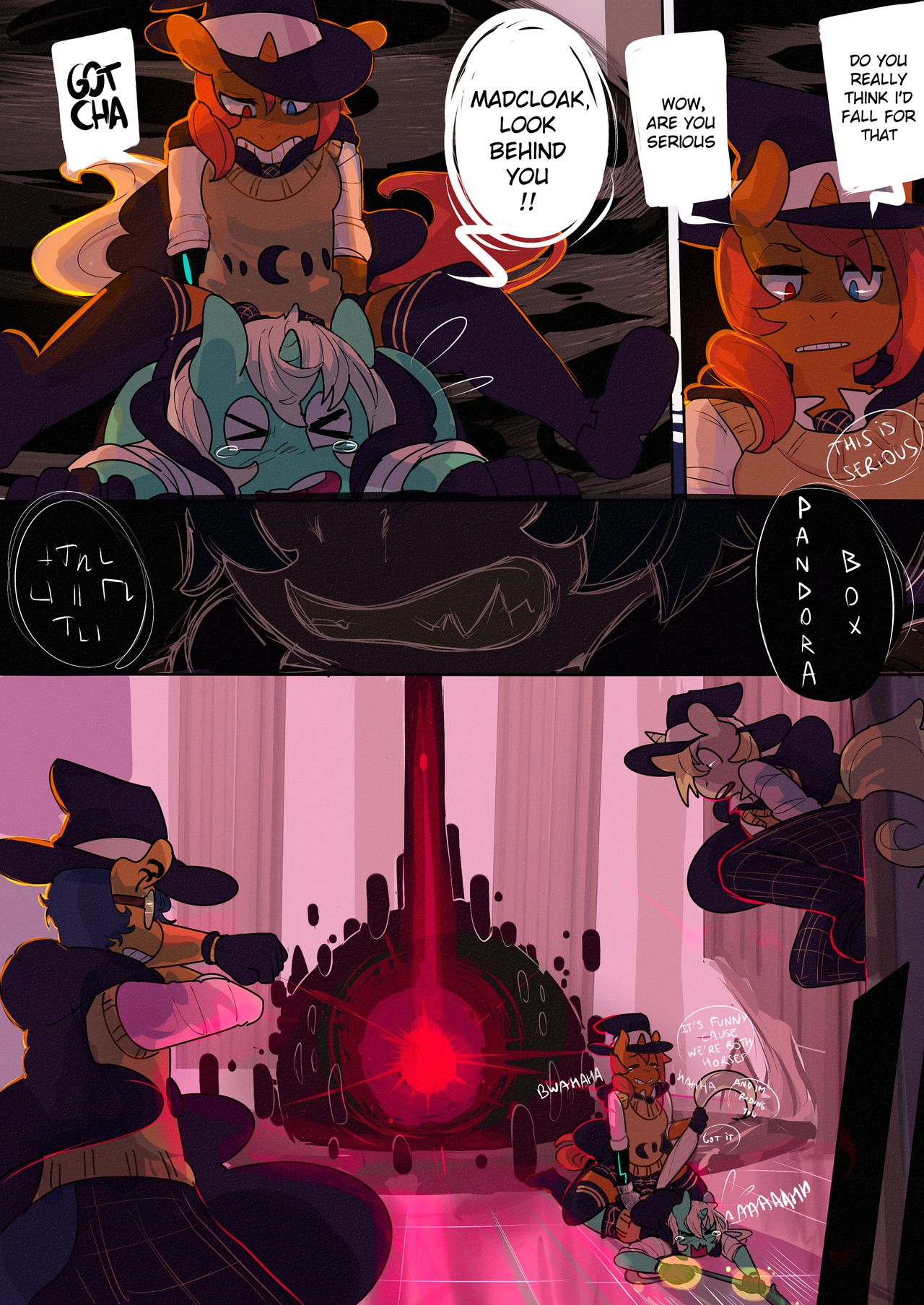 Pony Academy, Chapter 2: Magic Lessons page 8 full