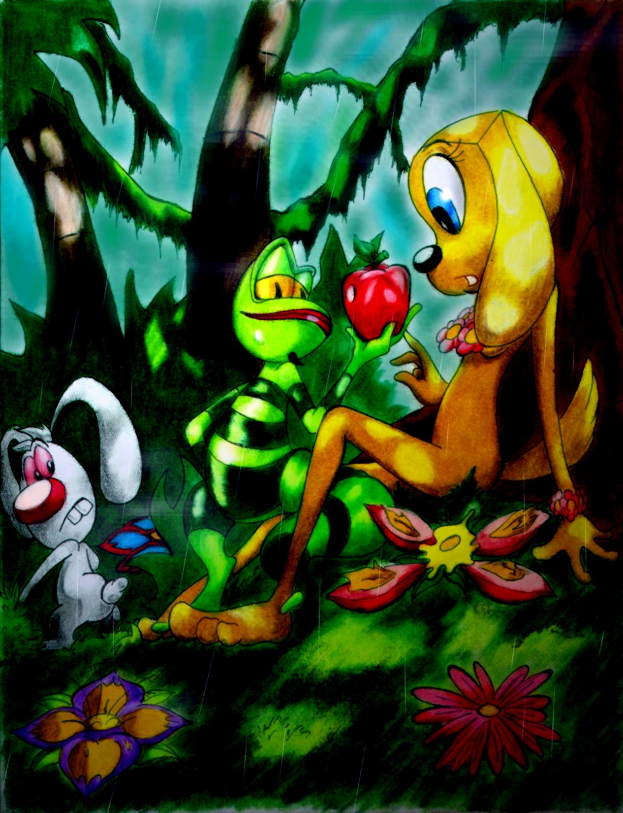 Art by Charles Williams page 6 full