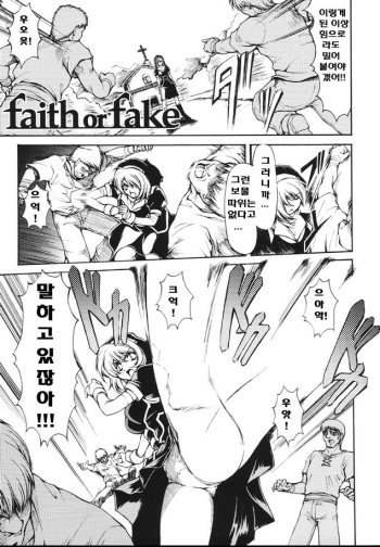 Faith or fake cover
