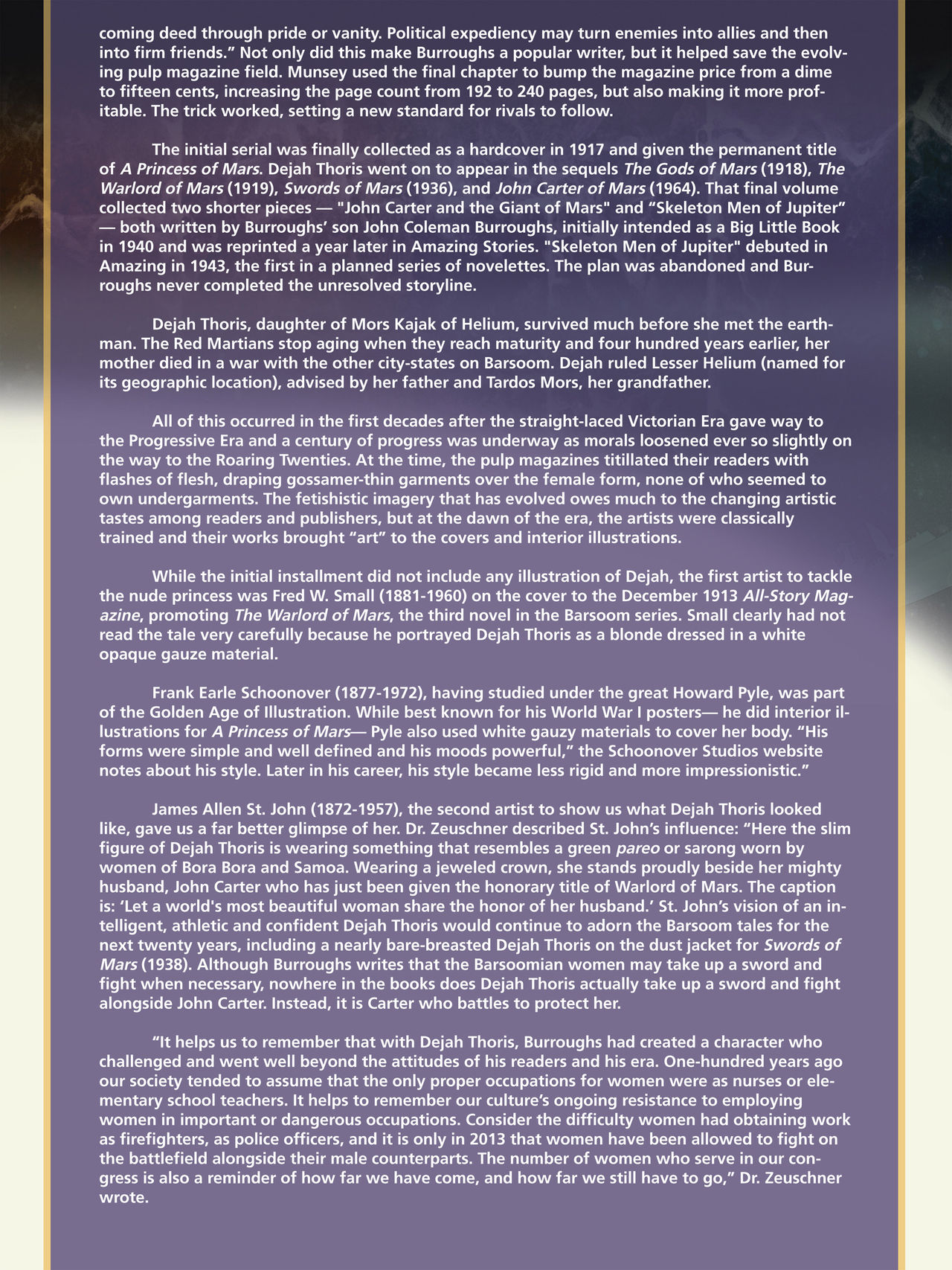 The Art of Dejah Thoris and the Worlds of Mars page 8 full