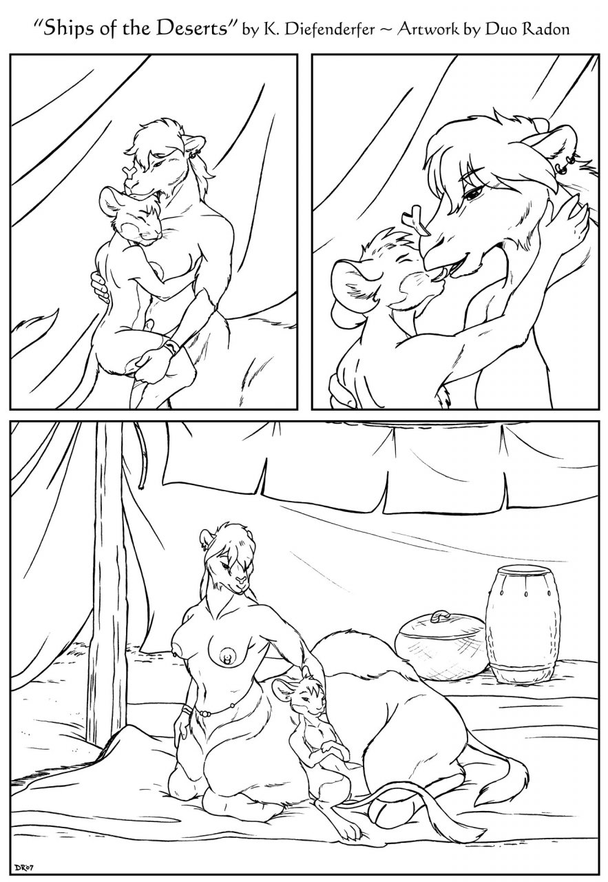 Desert Ships page 1 full