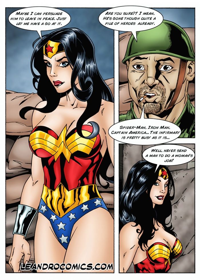 Wonder Woman versus the Incredibly Horny Hulk! page 4 full
