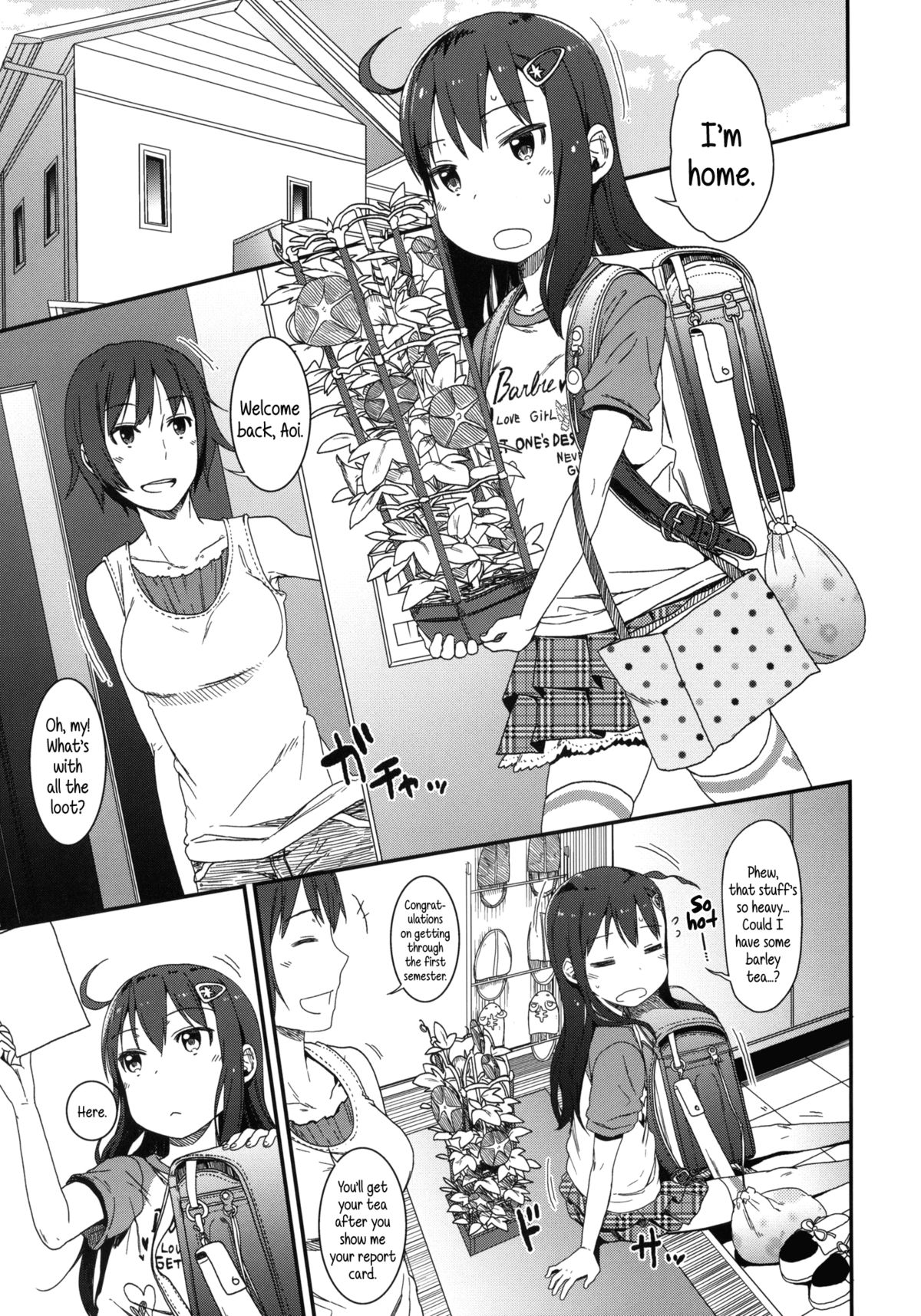 GirlS Aloud!! Vol. 01 page 6 full